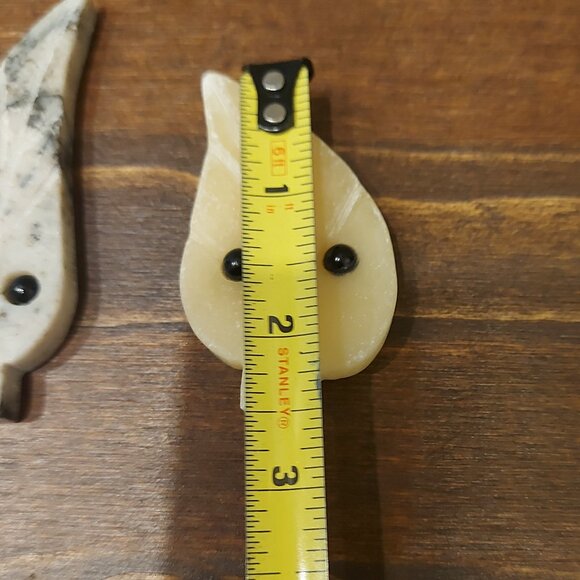 Crystal Leaf Buddies - Yellow Calcite and Dendritic Jasper - Picture 9 of 9